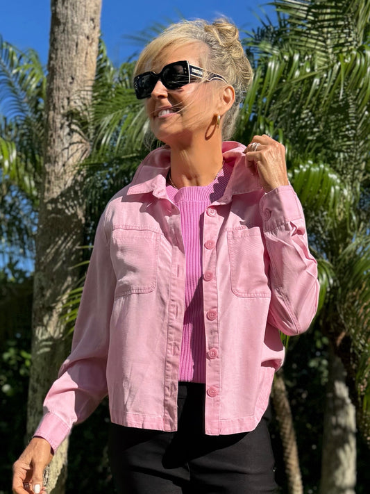 Classic Button-Up Collared Shirt | T282