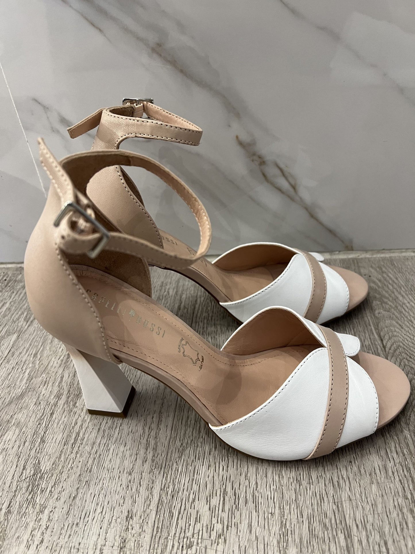 2 Tone Elegant Heel Shoe | SA605