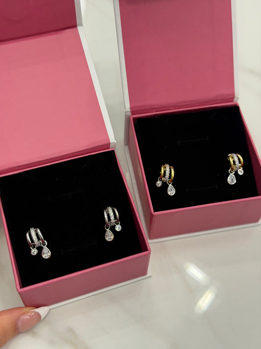 Belle Multi Hoop Earrings