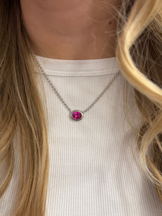 Belle Ball Bead Pop Necklace