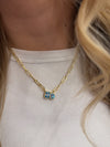 Belle Paperclip Pop Necklace