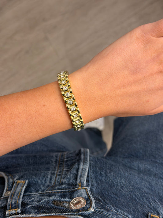 Belle CZ Stretch Bracelet