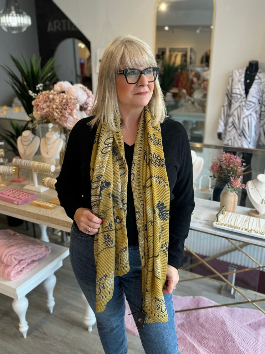 Pretty In Yellow Scarf | SC128