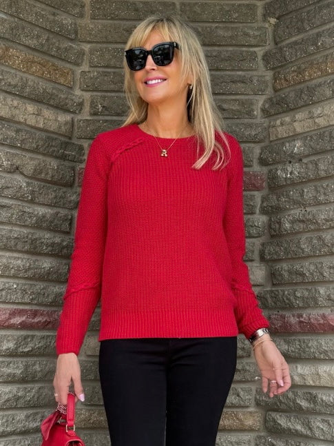 Pull en maille torsadée Jessica | T632