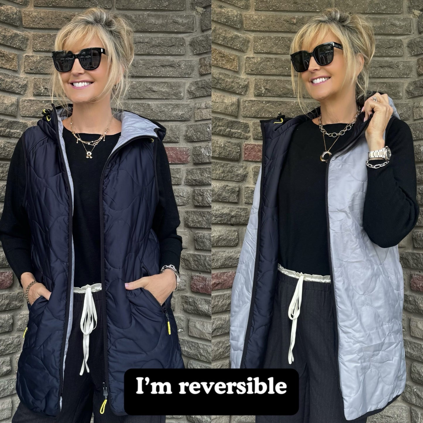 Gilet réversible préféré de Robin | V601