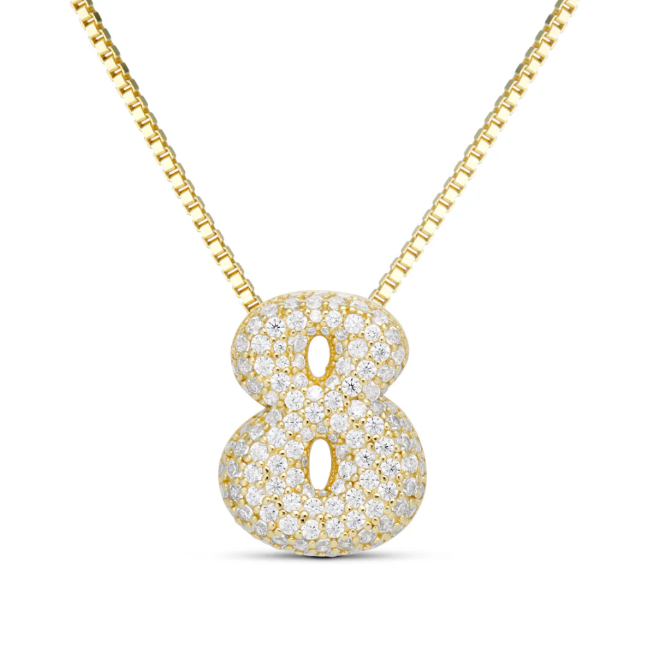 Jumbo Number Necklace