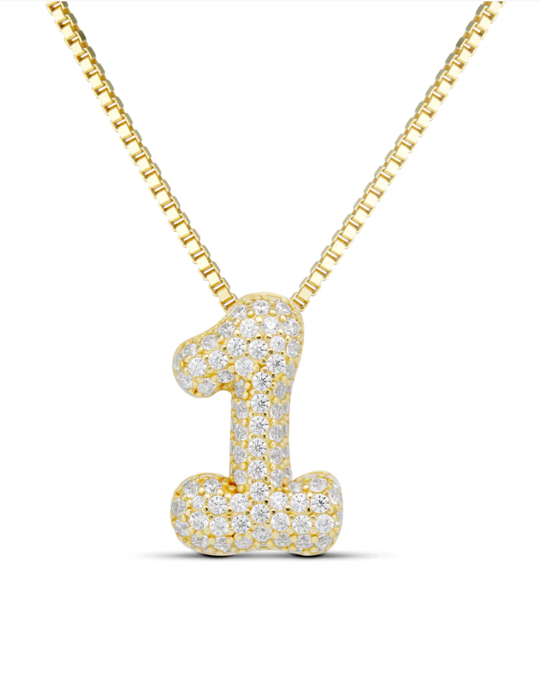 Jumbo Number Necklace