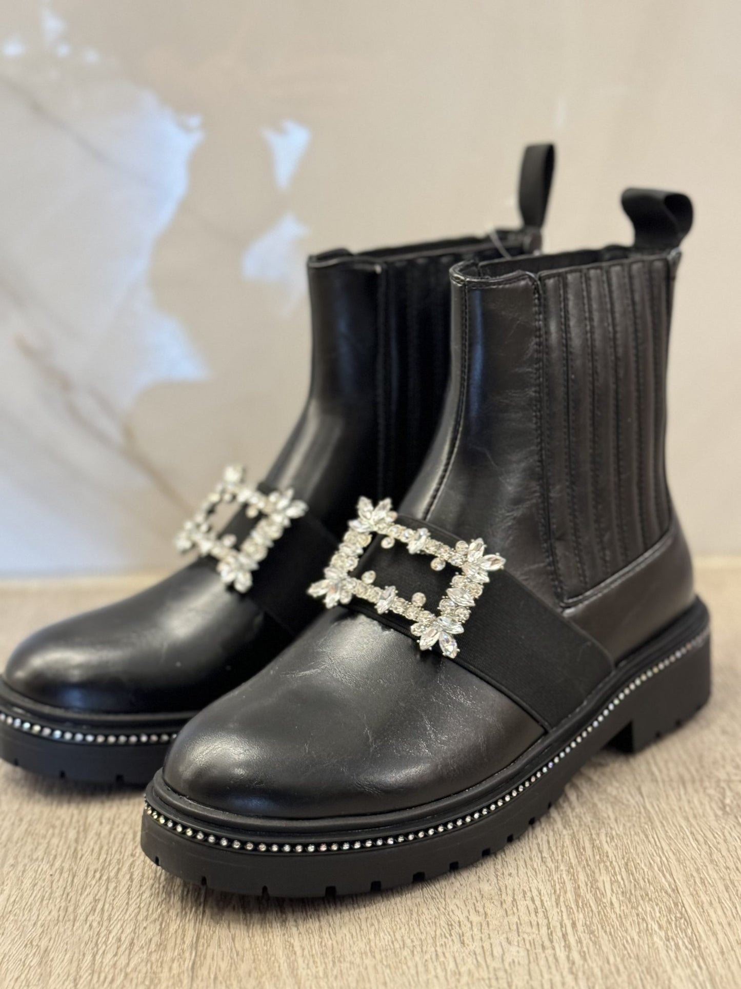 Bottes scintillantes surélevées | BT20